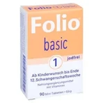 Folio 1 Basic без йоду, 90 таблеток: ціни та характеристики