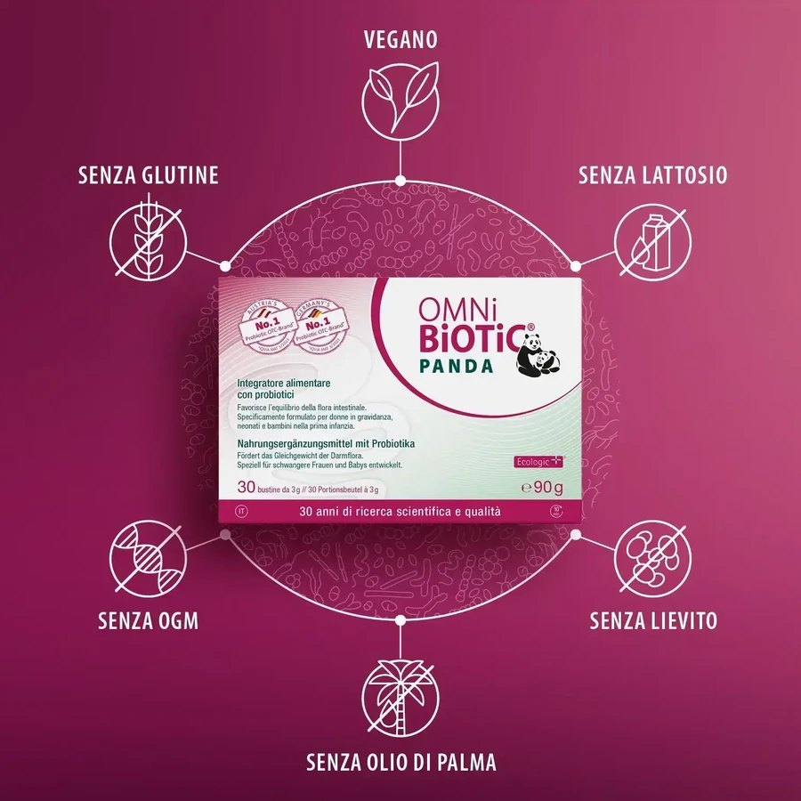 Omni biotic panda, 30 пакетиков, Institut Allergosan: цены и характеристики