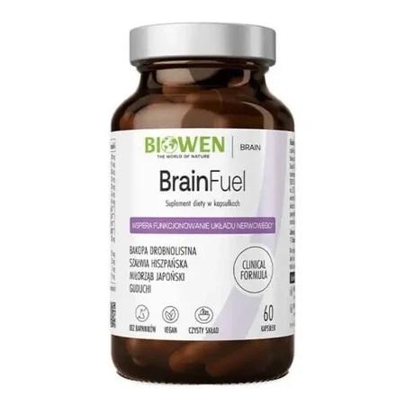 Biowen BrainFuel, твердые капсулы, 60 шт.: цены и характеристики