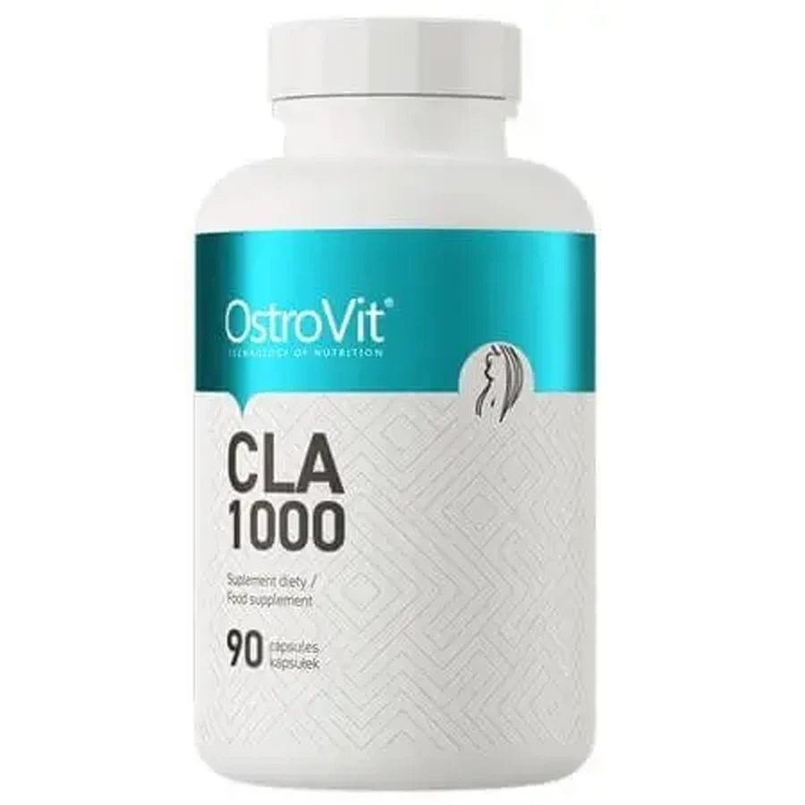 Конъюгированная линолевая кислота CLA 1000, 90 капсул, OstroVit: цены и характеристики
