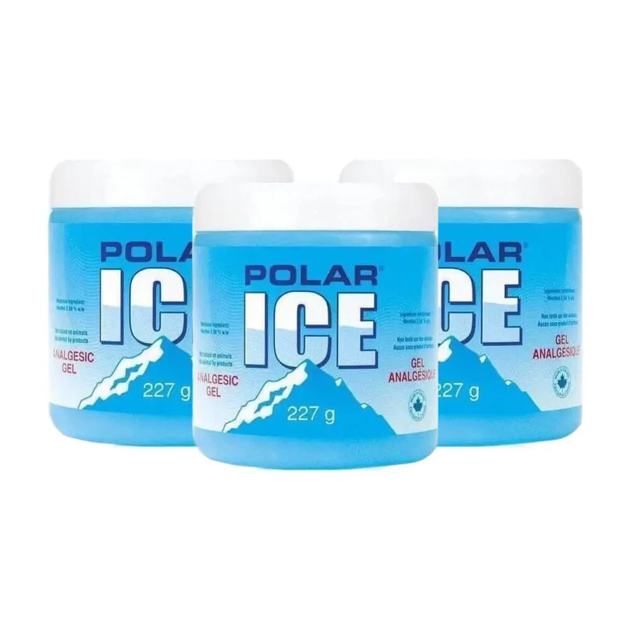 Lander Polar Ice Gel — гель для криотерапии при мышечных и суставных болях, 3 × 227 г: цены и характеристики