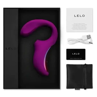 Lelo Enigma Deep Rose, звуковой вибратор с двойным действием, 1 шт.