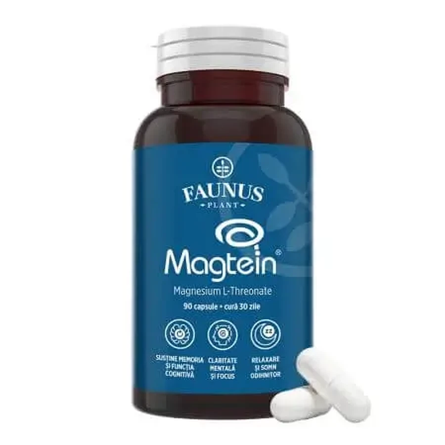 Magtein, 90 капсул, Faunus: цены и характеристики