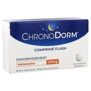 IPRAD Laboratories ChronoDorm Мелатонин 1,9 мг, 30 сублингвальных таблеток