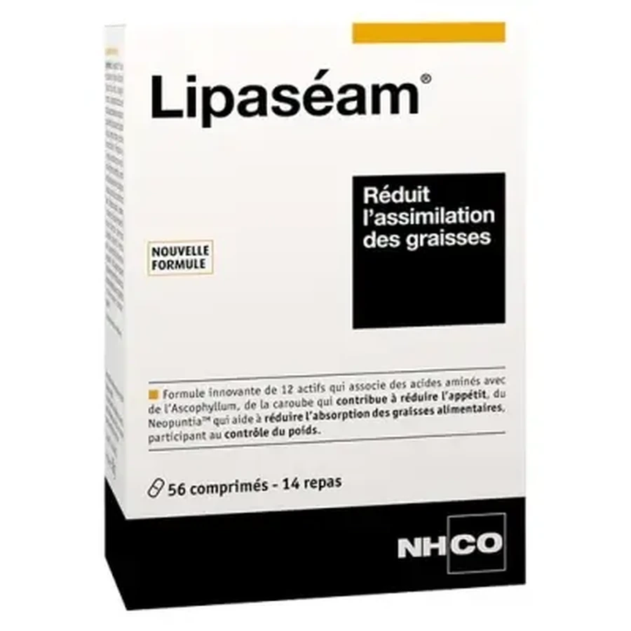 NHCO Lipaséam, 56 капсул: ціни та характеристики