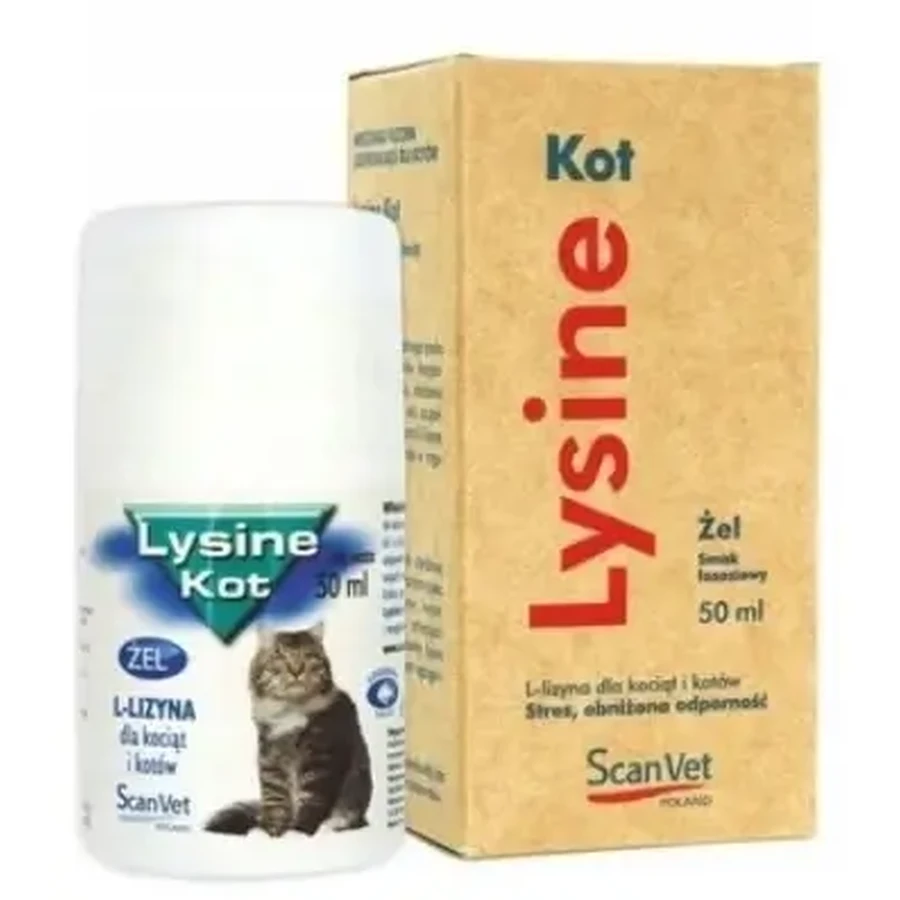 ScanVet Lysine — гель для кошек, 50 мл: цены и характеристики