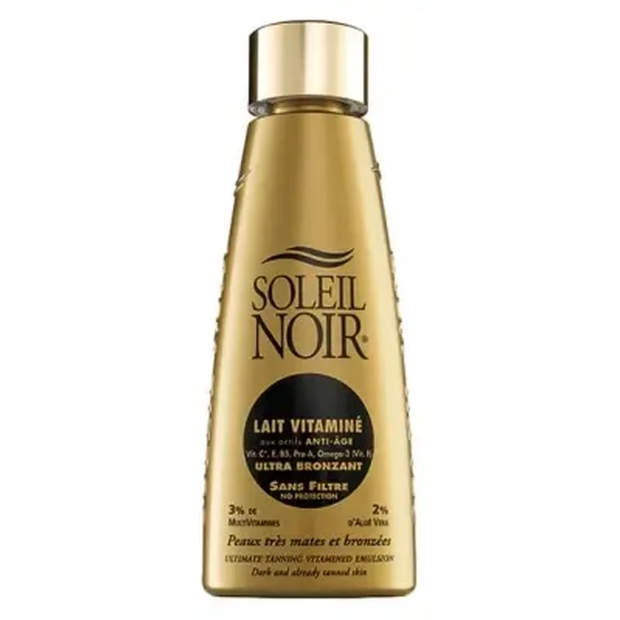 Soleil Noir — ультраинтенсивное молочко для загара, обогащенное витаминами, без солнцезащитного фильтра, 150 мл: цены и характеристики