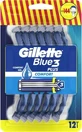 GILLETTE Blue3 Plus Comfort Одноразовая бритва с 3 лезвиями и смазочной полоской, 12 штук