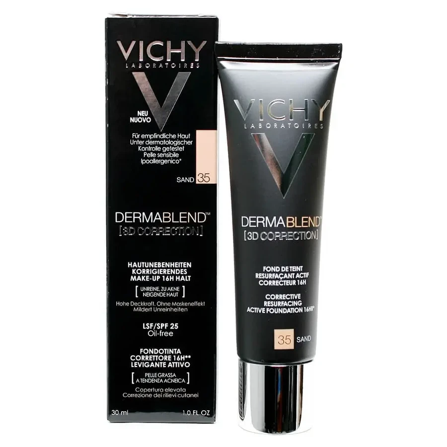 Vichy Dermablend 3D Corection 35 Sand 30 мл: цены и характеристики