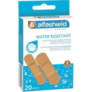 ALFASHIELD водостойкие клейкие пластыри, 20 штук