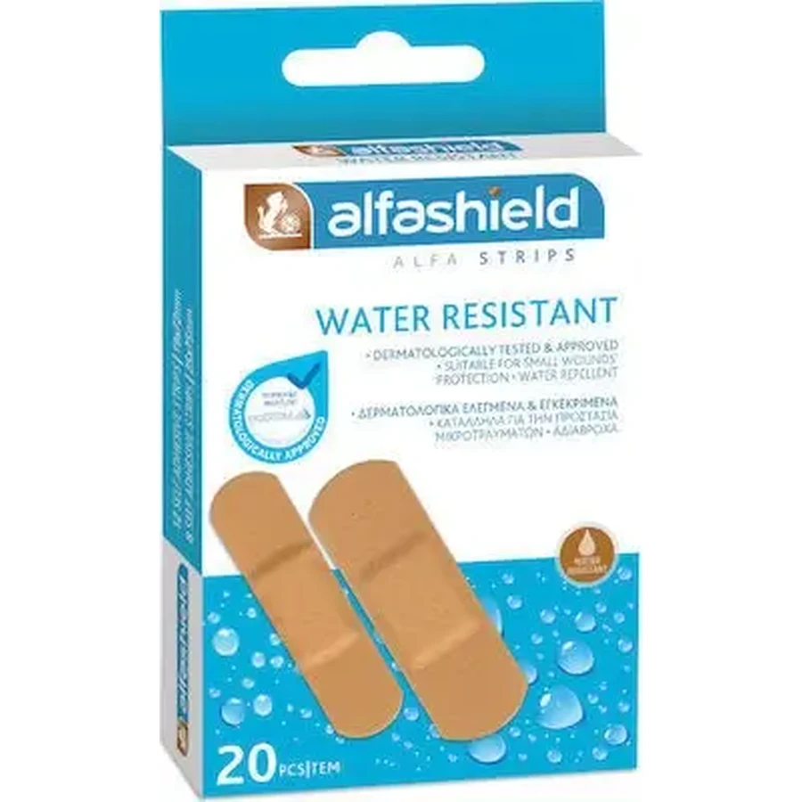 ALFASHIELD водостойкие клейкие пластыри, 20 штук: цены и характеристики