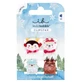 AMBITAS Invisibobble Kids Clipstar Cozy Snowy Friend, 4 штуки