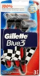 Одноразовые лезвия для бритья GILLETTE Blue 3 Plus Red, 3 штуки