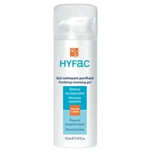 Дерматологический очищающий гель Hyfac для лица и тела, 150 мл