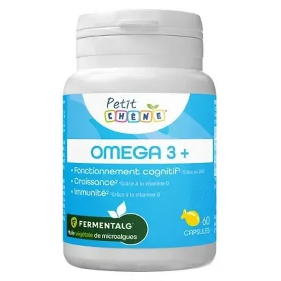 Les 3 Chênes Petit Chêne Omega 3+ 60 капсул: ціни та характеристики