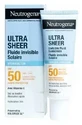 Neutrogena Ultra Sheer Invisible Зволожуючий сонцезахисний крем SPF 50, 50 мл
