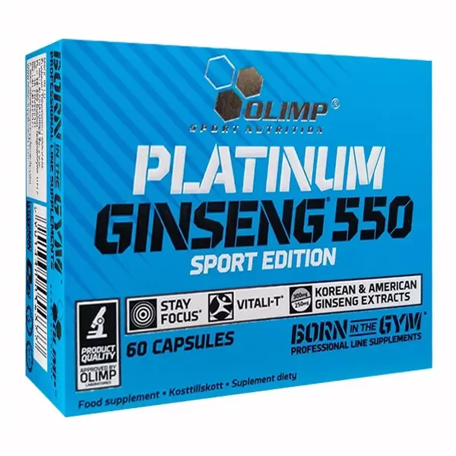 Olimp Platinum Ginseng Sport Edition, 60 капсул: цены и характеристики