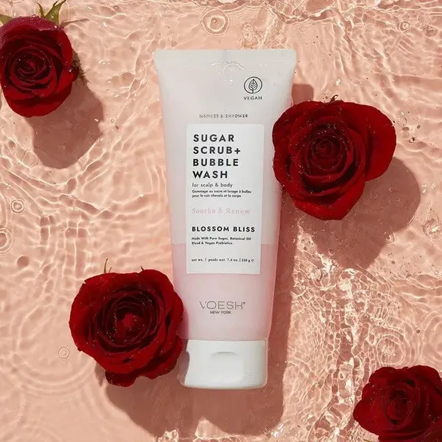 Voesh, сахарный очищающий скраб, Blossom Bliss, 210 г: цены и характеристики