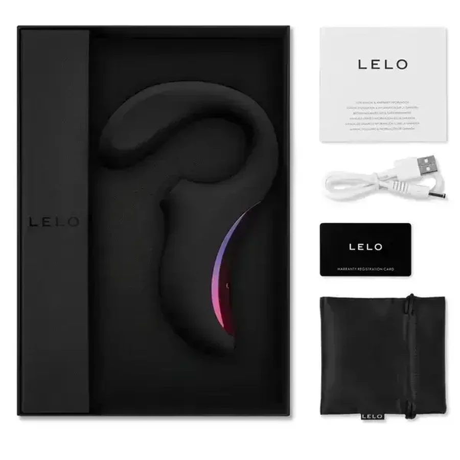 Lelo Enigma Black, звуковой вибратор с двойным действием, 1 шт.: цены и характеристики