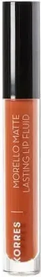 KORRES Morello Matte Lasting Lip Fluid — жидкая матовая помада, 3,4 мл — 48 Velvet Caramel