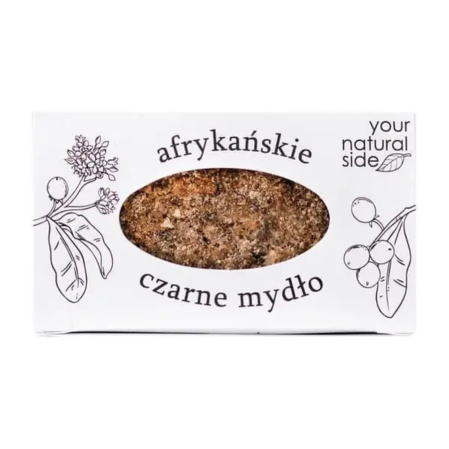 Your Natural Side, мыло, чёрное, африканское, 100 г: цены и характеристики