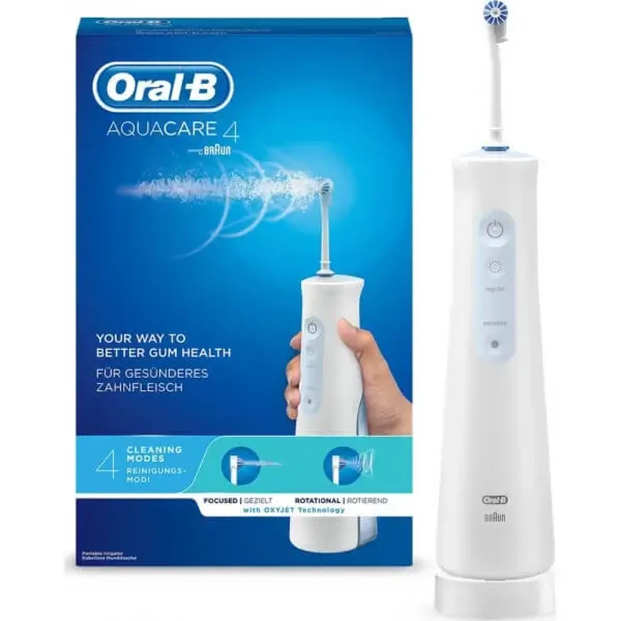ORAL-B Професійний портативний розпилювач води Aquacare 4 Oxyjet: ціни та характеристики