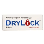 Антиперспірант тривалої дії DryLock Roll-on, 50 мл: ціни та характеристики