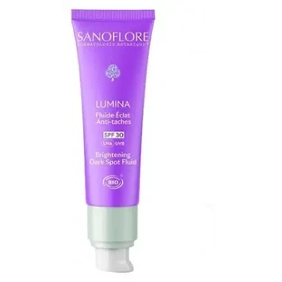 Sanoflore Lumina Органическая осветляющая сыворотка против пигментных пятен SPF 30, 40 мл