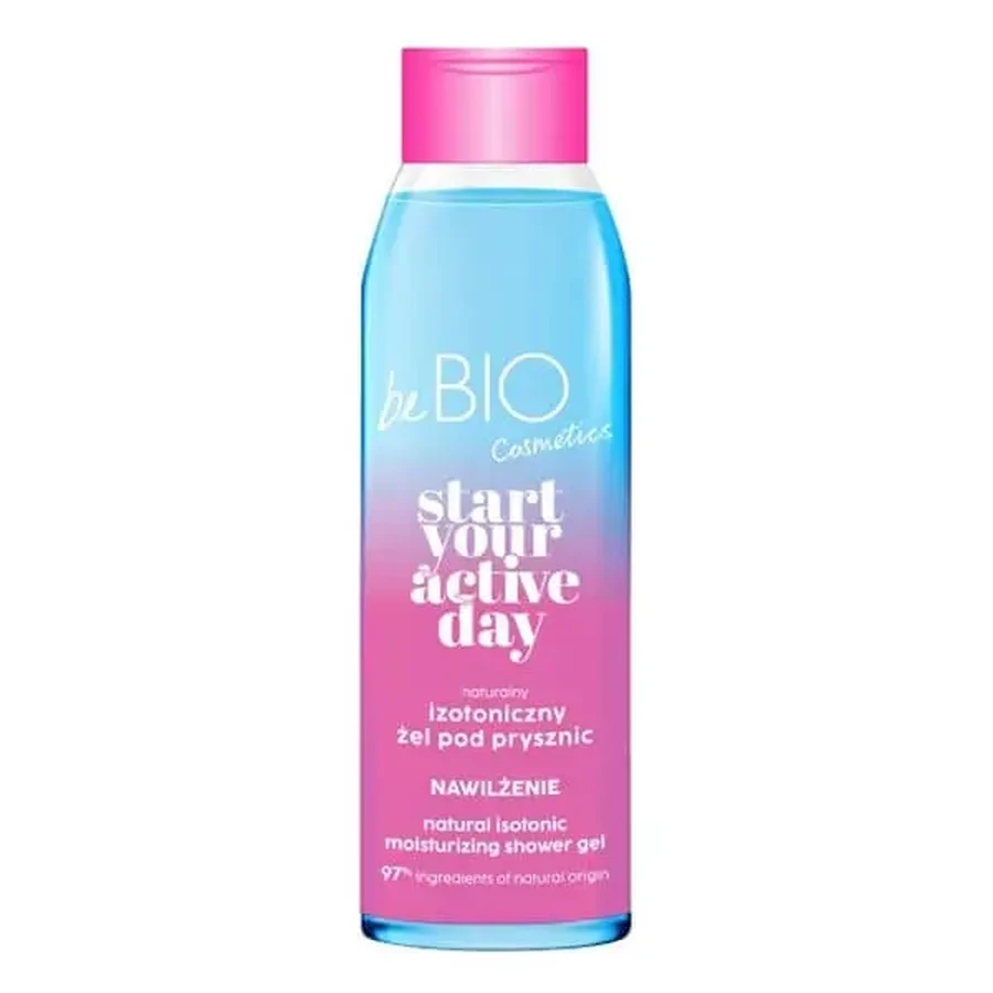 BeBio Start Your Active Day, ізотонічний гель для душу, зволожуючий, 400 мл: ціни та характеристики