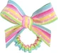 Invisibobble Slim Sprunchie Kids с бантиком «Let's Chase Rainbows» — детская лента для волос, не повреждающая волосы, 1 шт.