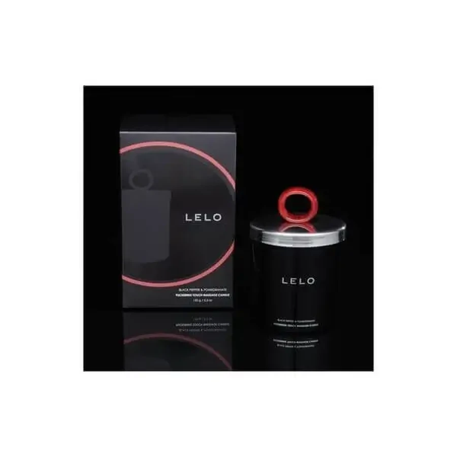 LELO Flickering Touch Massage Candle, массажная свеча с ароматом чёрного перца и граната, 150 г: цены и характеристики