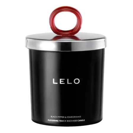 LELO Flickering Touch Massage Candle, массажная свеча с ароматом чёрного перца и граната, 150 г: цены и характеристики