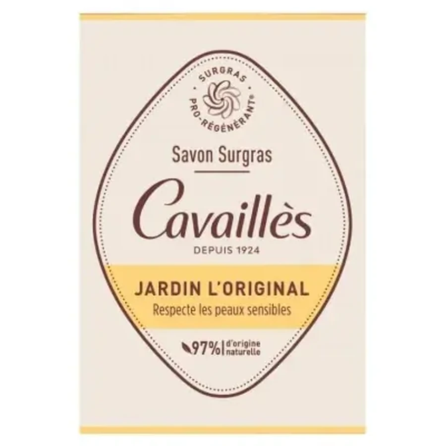Cavaillès Jardin l'Original, мыло с высоким содержанием жира, 100 г: цены и характеристики