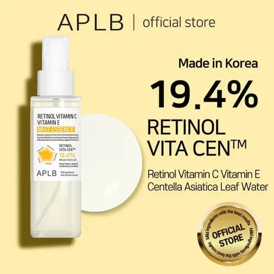 APLB Retinol Vitamin C Vitamin E Mist Essence, спрей-эссенция с ретинолом и витаминами C и E, 105 мл: цены и характеристики
