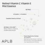 APLB Retinol Vitamin C Vitamin E Mist Essence, спрей-эссенция с ретинолом и витаминами C и E, 105 мл: цены и характеристики