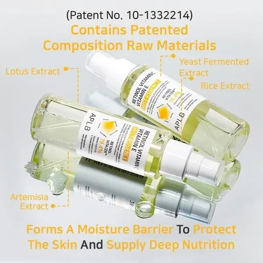 APLB Retinol Vitamin C Vitamin E Mist Essence, спрей-эссенция с ретинолом и витаминами C и E, 105 мл: цены и характеристики