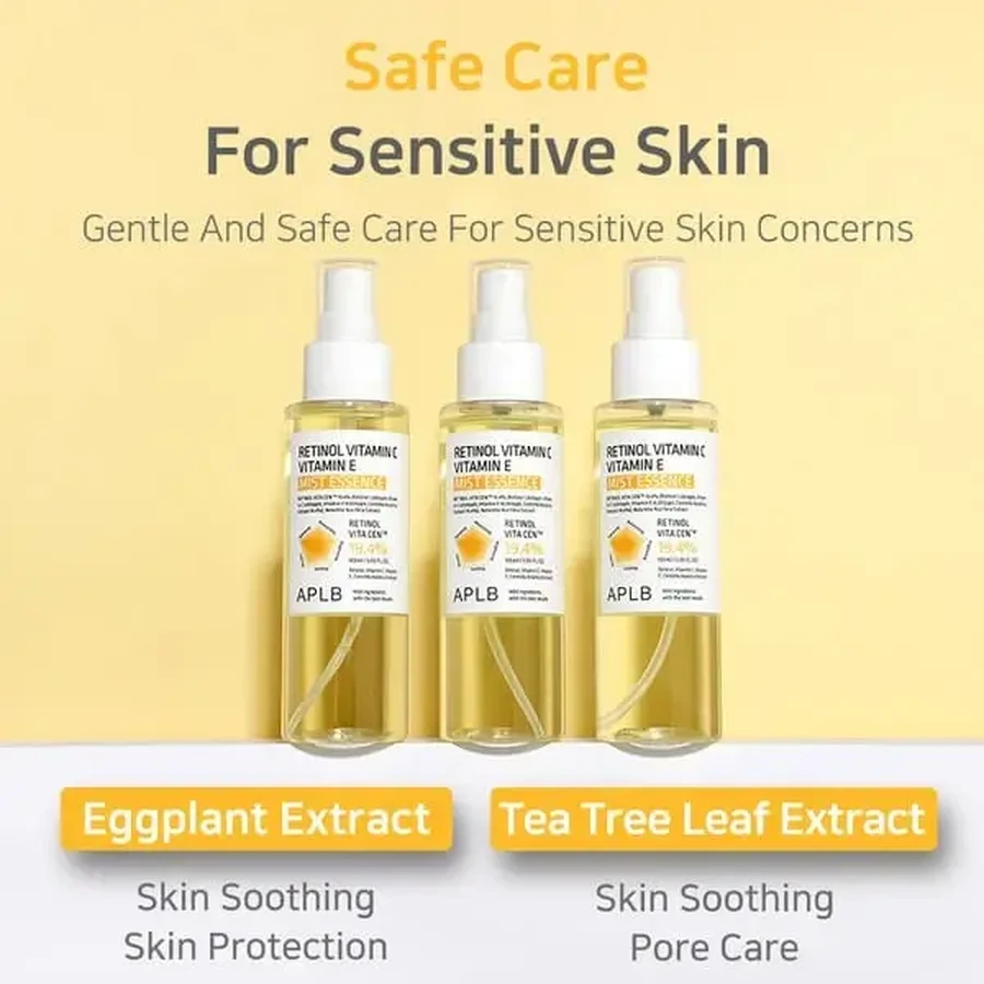 APLB Retinol Vitamin C Vitamin E Mist Essence, спрей-эссенция с ретинолом и витаминами C и E, 105 мл: цены и характеристики