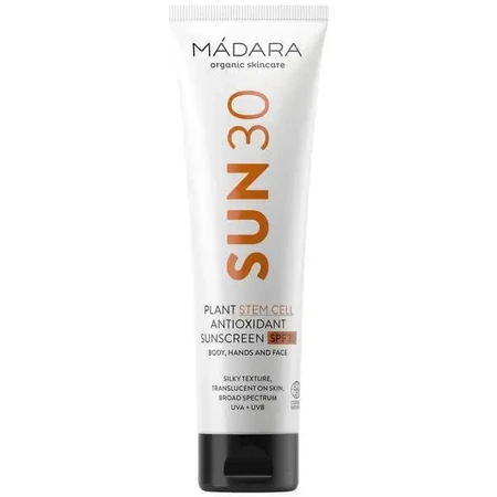 Madara Plant Stem Cell Antioxidant Body Sunscreen SPF30, сонцезахисний крем, 100 мл: ціни та характеристики