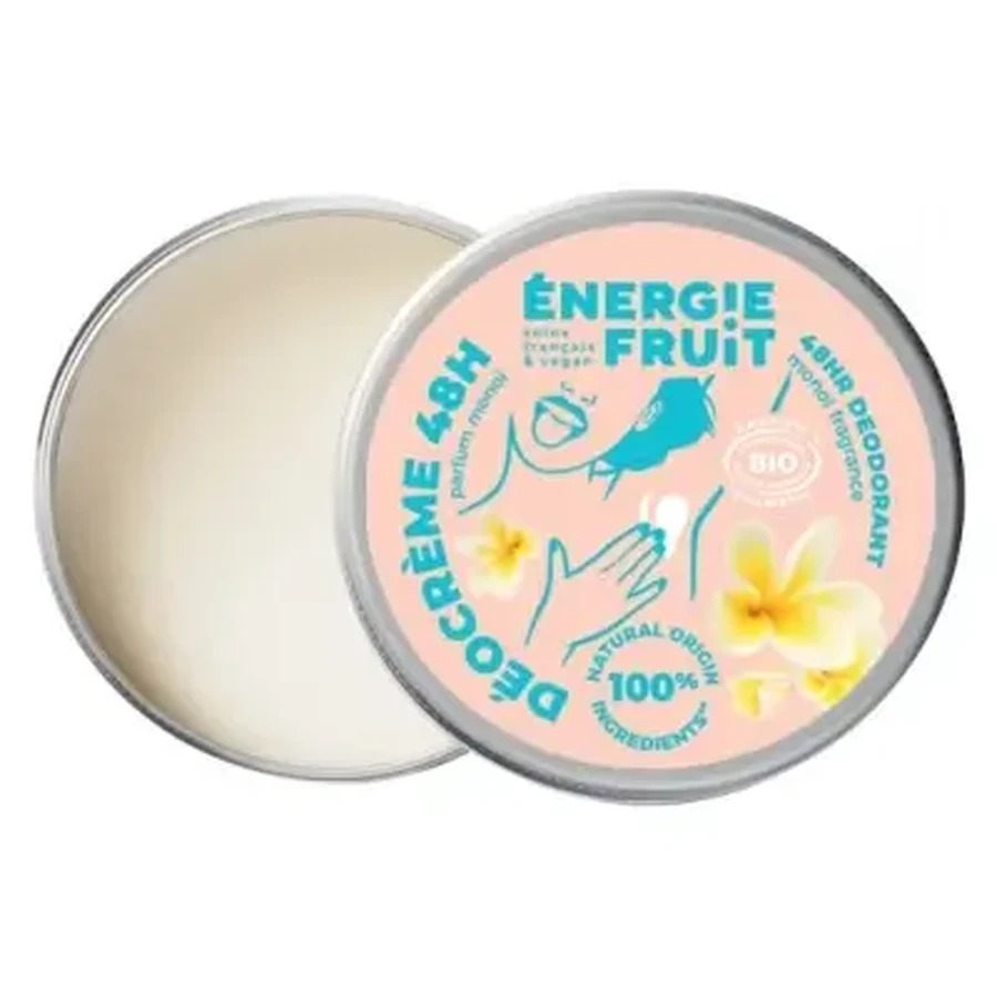 Зволожуючий крем Energie Fruit 48 годин, з ароматом органічного моної, 45 г: ціни та характеристики