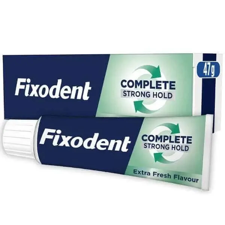 FIXODENT Complete Extra Fresh Крем для сушки зубных протезов 47 г: цены и характеристики