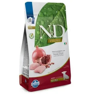 Сухой корм для щенков N&D Prime Puppy Mini с курицей и гранатом, 800 г, Farmina