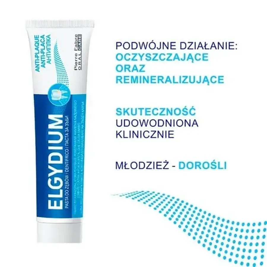 Набор Eludril Care, жидкость для ежедневной гигиены полости рта, 500 мл + Elgydium Anti Plaque, зубная паста, 75 мл: цены и характеристики