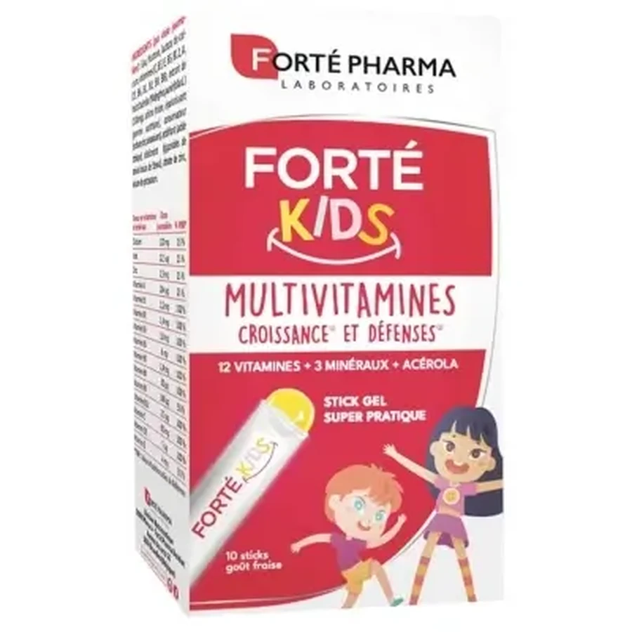 Forté Pharma Forté Kids Мультивітаміни, 10 пакетиків: ціни та характеристики