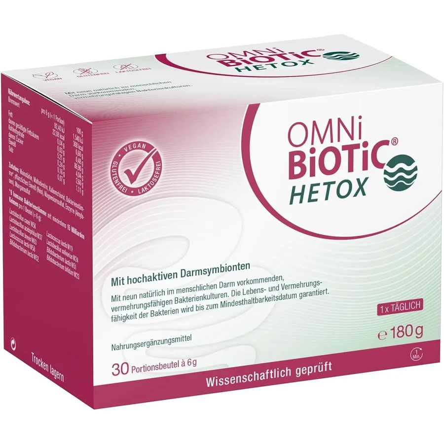 OMNi-BiOTiC Hetox 30×6 г: цены и характеристики