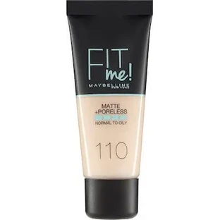 Тональный крем MAYBELLINE Fit Me для естественного матового покрытия, 30 мл, оттенок 110 Porcelain