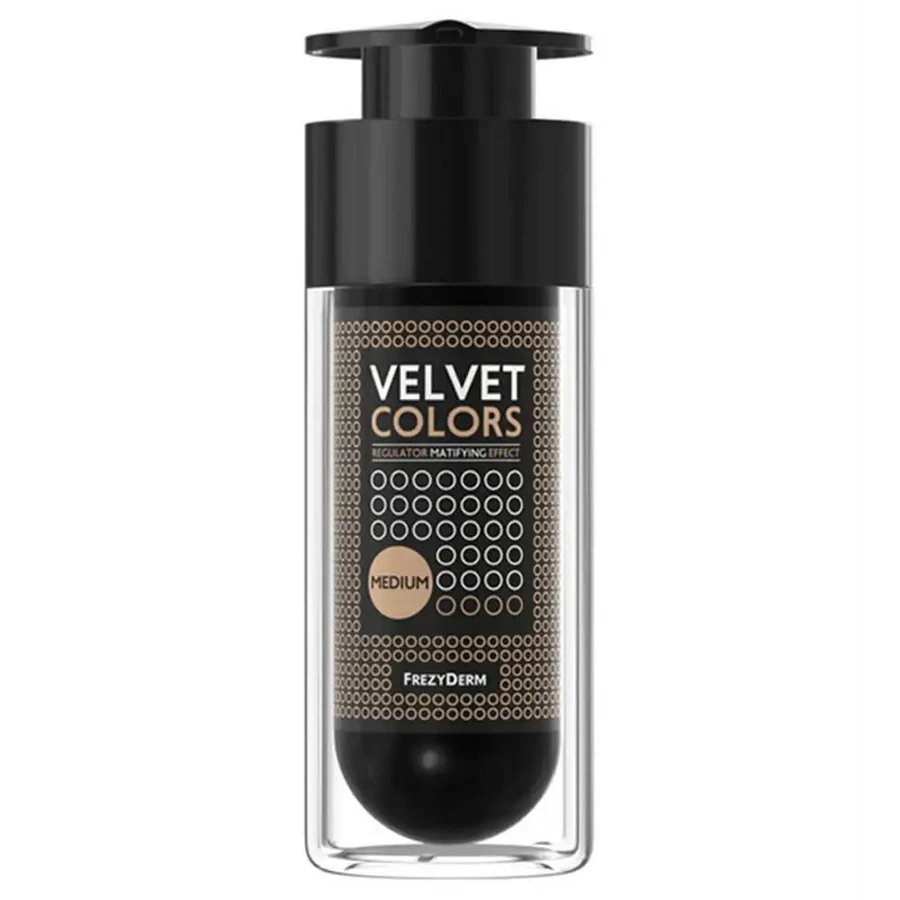 Frezyderm Velvet Colors Regulator, матуючий ефект середньої інтенсивності, 30 мл: ціни та характеристики