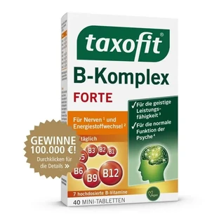 Taxofit «Комплекс вітамінів групи В», таблетки, 40 шт.