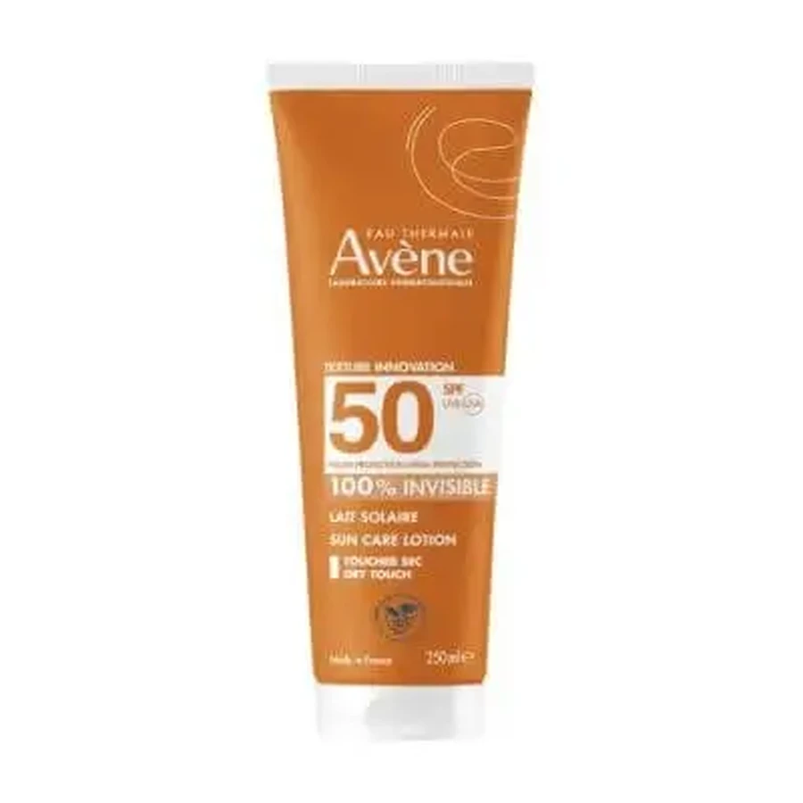 Термальная вода Avène, солнцезащитный лосьон SPF 50, 250 мл: цены и характеристики