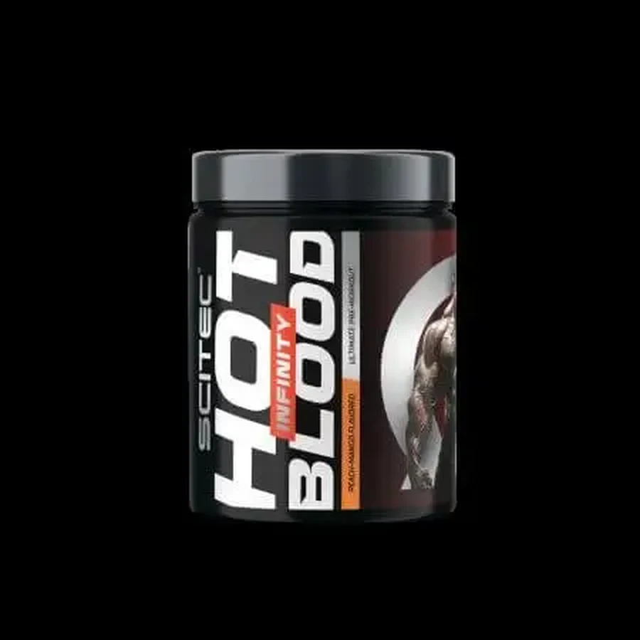 Предтренировочный комплекс с кофеином Hot Blood Infinity, персик-манго, 350 г, Scitec Nutrition: цены и характеристики