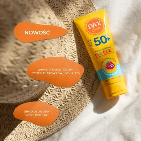 Dax Sun, защитный крем для детей старше 6 месяцев, SPF50+, 75 мл: цены и характеристики
